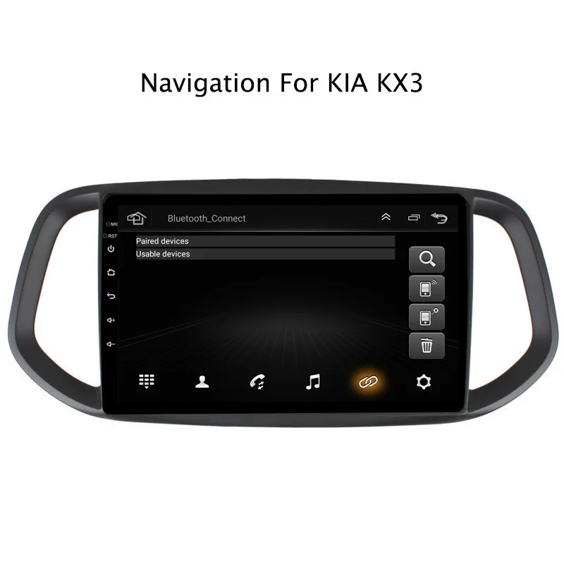 Автомагнитола NAVITOPIA 10 1 дюйма 4G LTE Wi Fi для Kia KX3 2014 2015 2016 Android 6 0 2 ГБ + 32 автомобильный