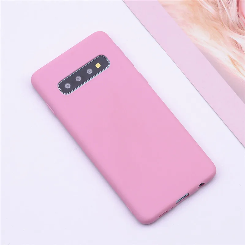 Для samsung Galaxy S10 чехол S10 плюс силиконовый чехол ТПУ чехол S10E чехол для телефона на samsung S10 S 10 плюс G975F SM-G973F чехол