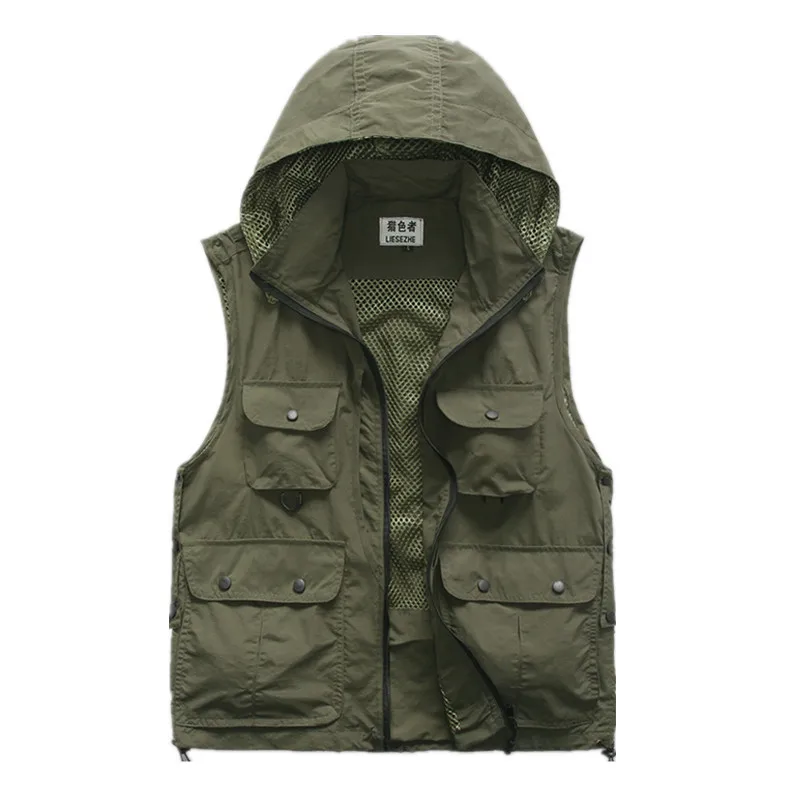 Новое предложение! Спортивные дышащие быстросохнущие жилетки с капюшоном для