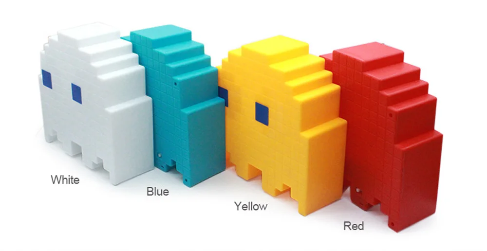 Pac Man игровой тематический светодиодный ночник многоцветный USB Перезаряжаемый мультяшный ночной Светильник для детей Детская комната декоративный светильник ing