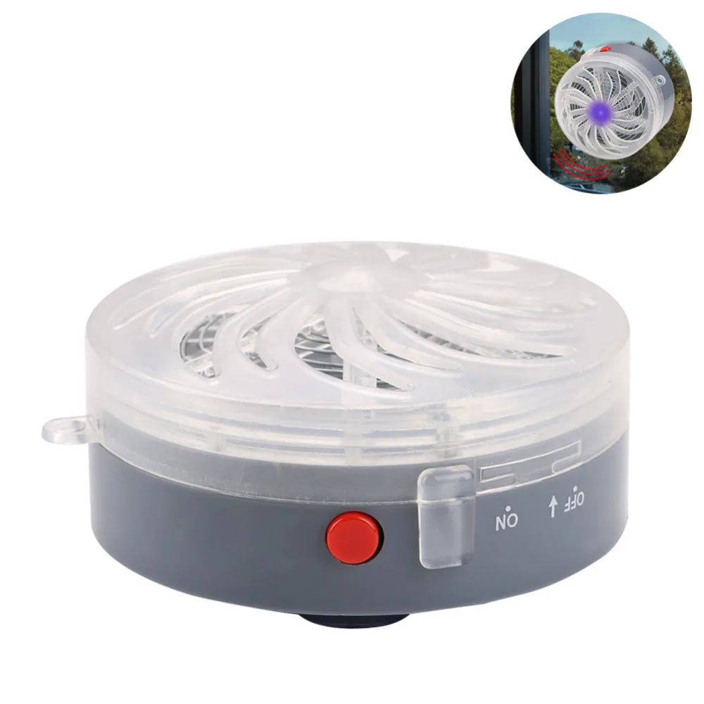 2 шт./лот лампа убийца комаров на солнечной батарее ловушка для насекомых защита