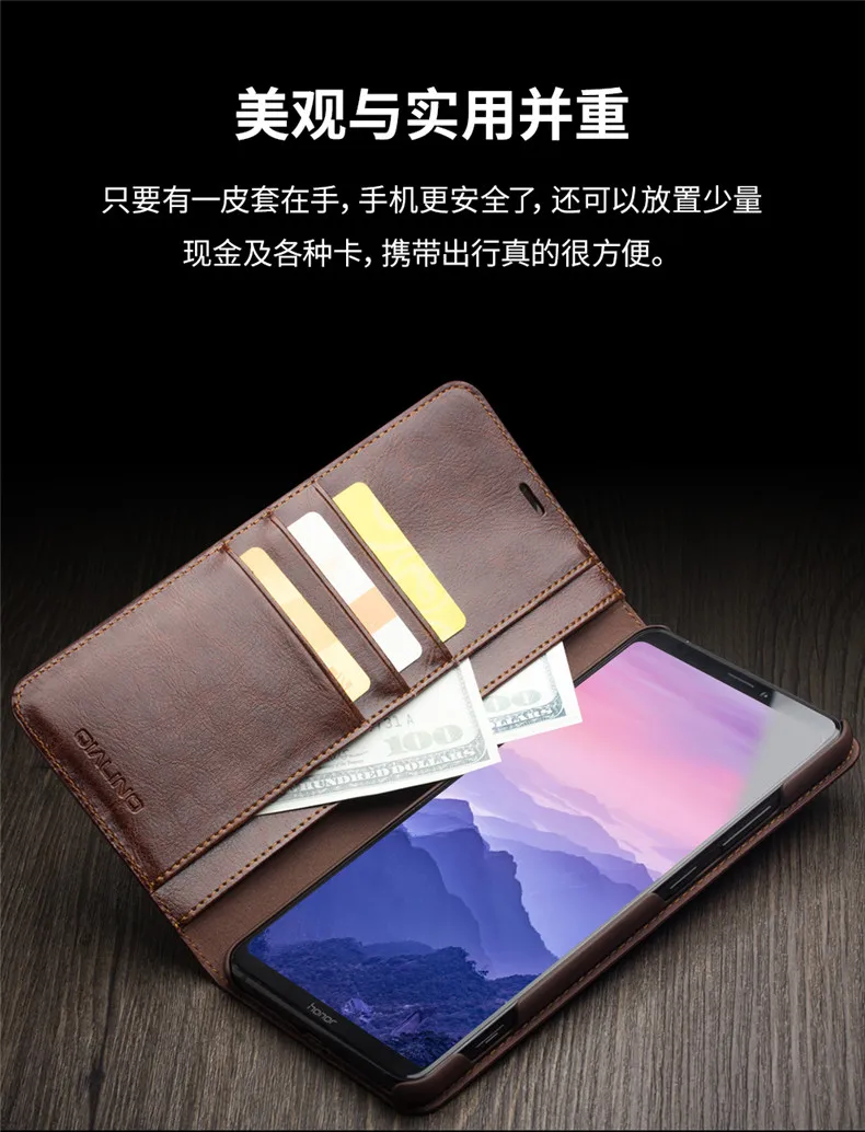 Чехол из коровьей кожи высшего класса для huawei Honor Note 10, чехол, бизнес флип-чехол для телефона, чехол для huawei Honor Note10, натуральная кожа