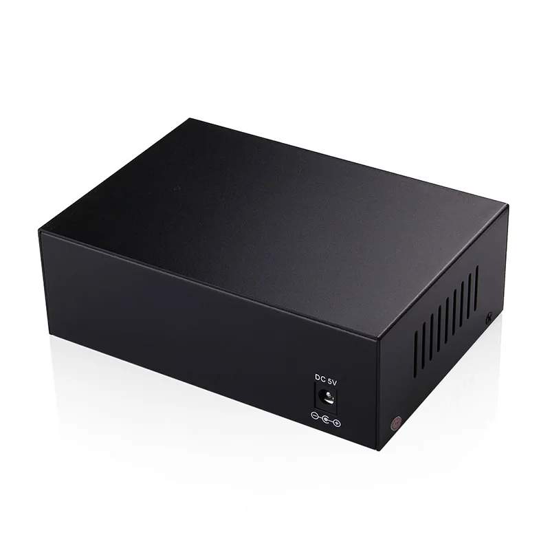 10 Порты и разъёмы Неуправляемый коммутатор gigabit ethernet (2x SFP слотов + 8X RJ45 Порты) plug and