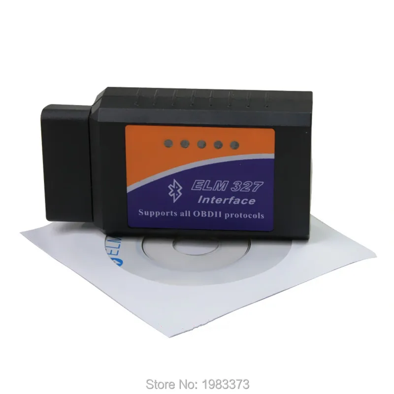 Последняя версия V1.5 ELM327 Bluetooth OBD2 ELM 327 25K80 чип Автомобильный сканер