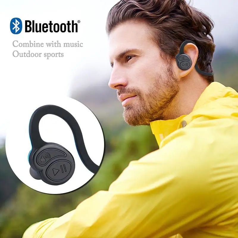 Hobbylan Мини спортивная Гарнитура Bluetooth 4 1 Беспроводная стерео гарнитура с шейным