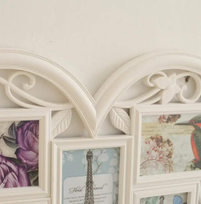 

European 6-piece Creative Photo Frame Combination Family Photo Frame Hanging Picture Frame Wall Frames Home Decoration 17E16D5