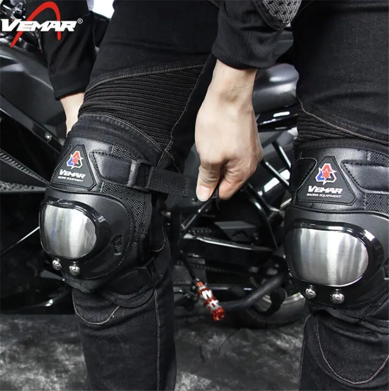 VEMAR Motocross Racing Protective Gear Motorcycle Protection Knee Kneepad Protector |