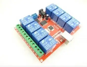 8 channel 12V relay module /computer USB control switch / free driver PC Intelligent Controller | Электронные компоненты и
