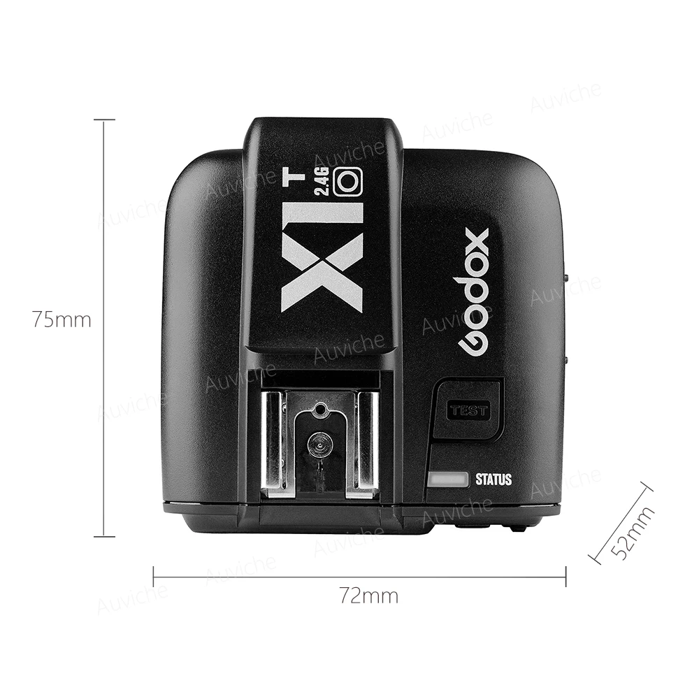 Godox x1t o 2.4 г TTL Беспроводной флэш передатчик + xtr 16 ресиверы набор для Olympus Камера V850