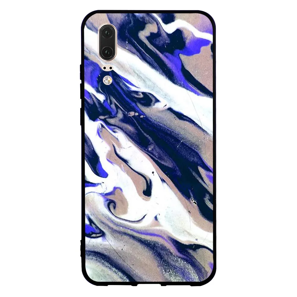 K0563204 Гибридный акварельный мраморный чехол для телефона huawei P10 чехол P8 P20 Pro P9 Lite Mini P Smart mate 10 20 - Цвет: K0563204