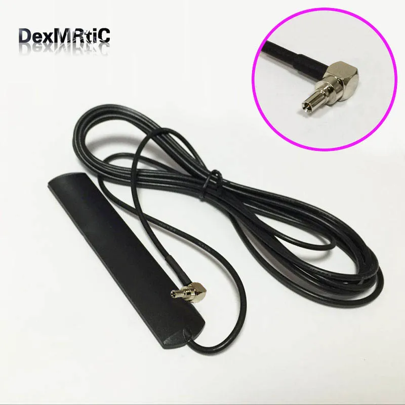 1 шт. 3G 4G LTE Антенна 3dbi 3me Удлинительный кабель CRC9 папа правый угол разъем патч