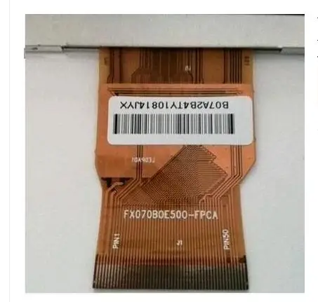 Новый оригинальный 7-дюймовый 50-контактный LCD-экран QJ700A001A 163*97 165*100 164*103 мм ЖК-экран
