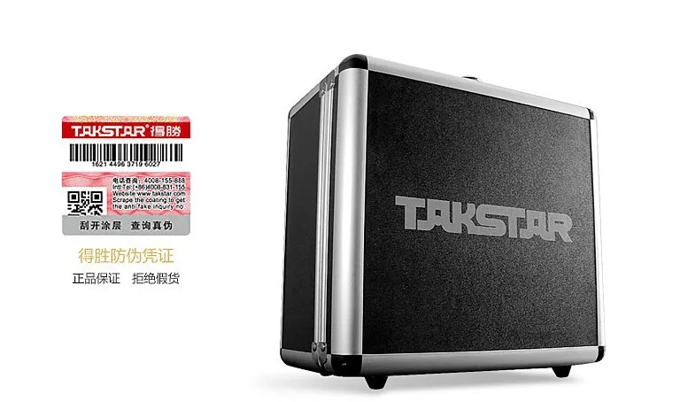 Takstar PC-K820 позолоченный конденсаторный микрофон с большой диафрагмой для
