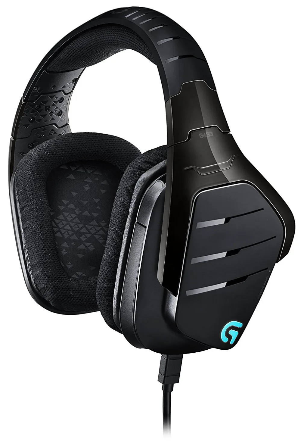 Гарнитура для игр с объемным звуком для наушников logitech G633 Artemis Spectrum RGB 7,1 Dolby и DST