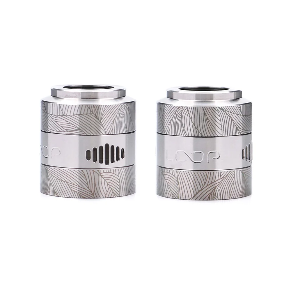 2 шт./лот Geekvape Loop V1.5 RDA 24 мм с уникальной лазерной татуировкой W shaped build deck Vape