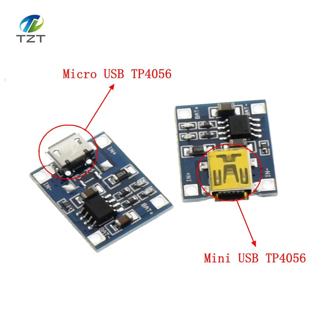 10 шт. TP4056 1A зарядная плата Lipo модуль зарядного устройства литиевая батарея