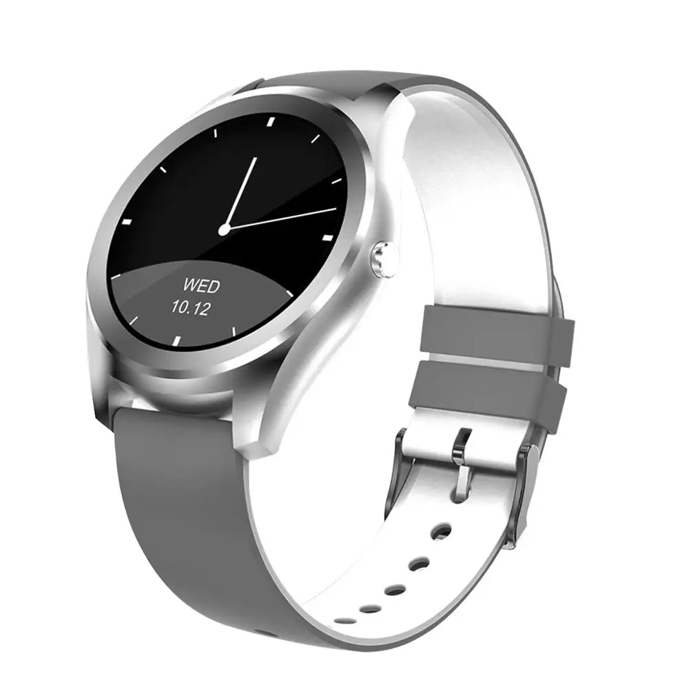 Grey White Diggro DI03 Bluetooth Смарт-часы Телефон Z4 128 МБ ПЗУ 64 Мб ПЗУ монитор сердечного ритма Шагомер монитор сна для Android и IOS - Цвет: Grey White
