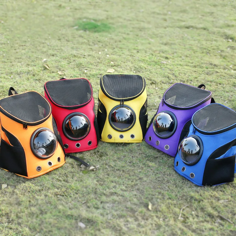 Портативный астронавт Pet Carrier дорожная сумка космическая капсула Рюкзак дышащий для кошки собаки щенка