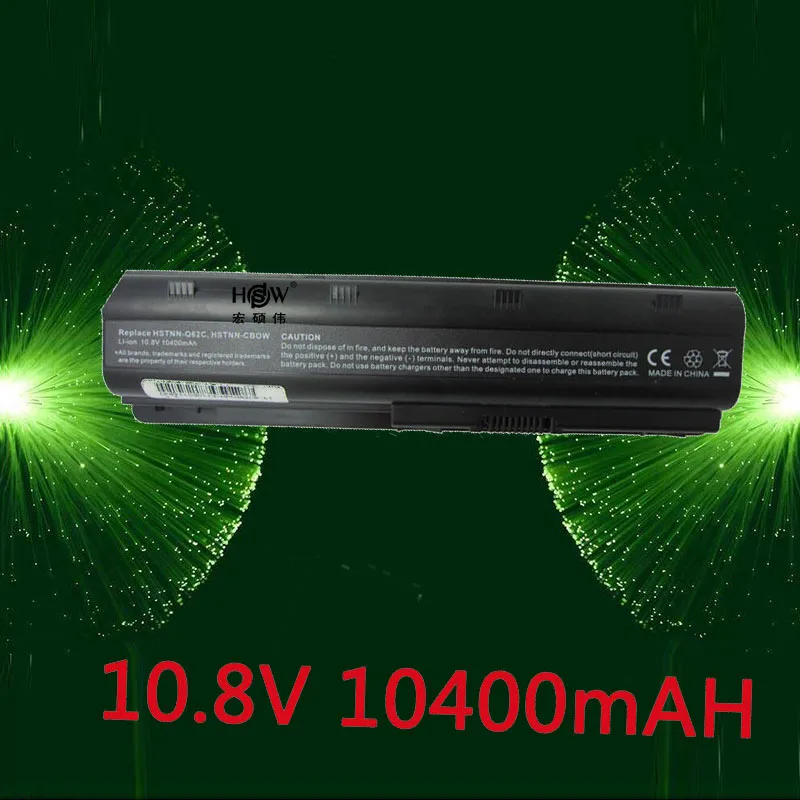 HSW 10400мАч Батарея для hp Pavilion g6 dv6 mu06 586006-321 nbp6a174b1 586007-541 586028-341 588178-141 593553-001 593554-001 on