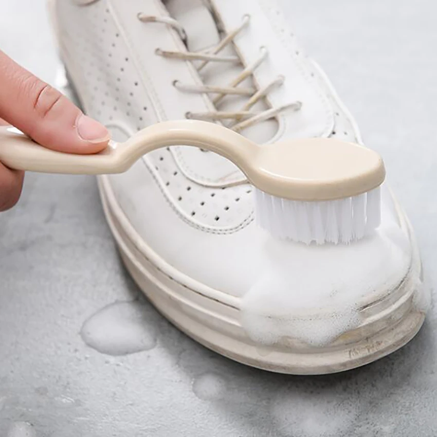 1 PC Double Head Long Handle Cleaning Brush Wash Shoes Home Daily Washing Toilet Pot Dishes home cleaning | Дом и сад