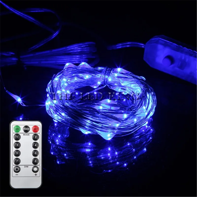 ИК пульт Сказочный светодиодный светильник 10 м 100LED USB 5 В праздничные