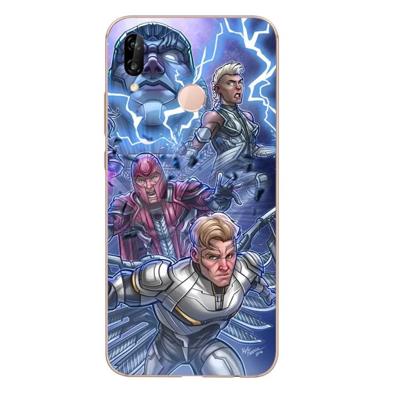 X men xmen Days of Future Past уникальный роскошный силиконовый чехол для телефона Huawei P8L P20L