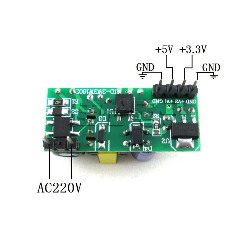 1 шт. AC DC 220 В до 5 3 двойной блок питания трансформатор изолированный выход