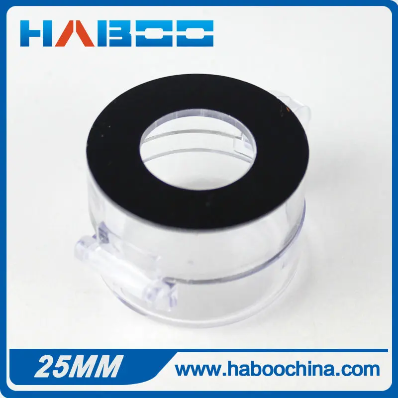 4 шт./лот Защитная крышка диаметр 25 мм Кнопка защиты переключателя желтая