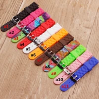 new candy color women s silicone strap 16 mm pin buckle waterproof children s watches tape watches and clocks accessories