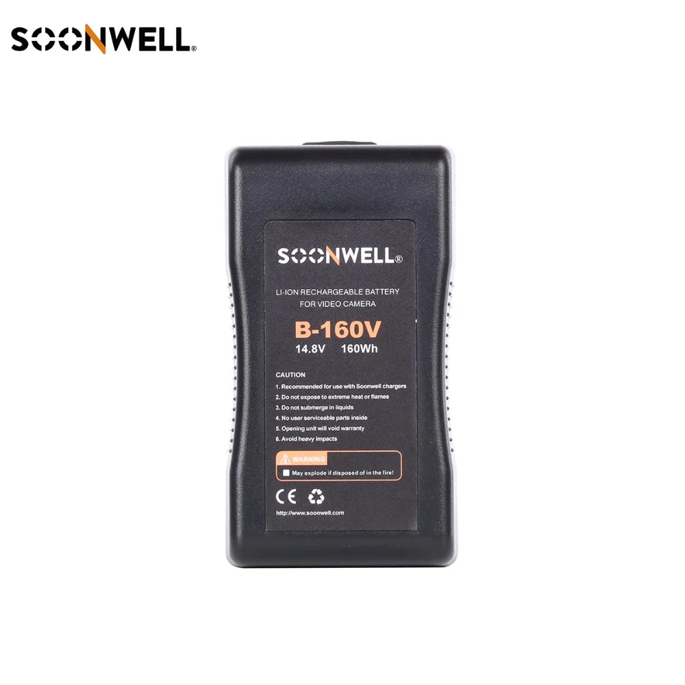 Soonwell B-160V литий-ионная аккумуляторная батарея 14 4 Втч 11 Ач в V-lock V-mount для фото-и