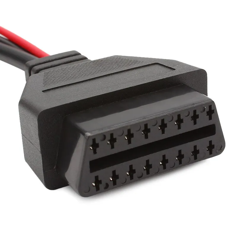 Автомобильный Стайлинг для Fiat 3Pin OBD1 к OBD2 Fiat 3 Pin Alfa Lancia до 16 Pin Диагностический разъем Автомобильный сканер инструмент кабель