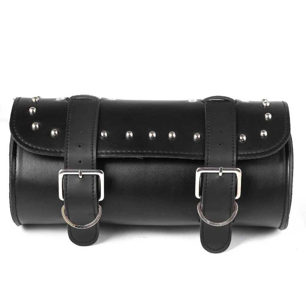 3 ШТ. ПЕРЕДНЯЯ ЧЕРНЫЙ МОТОЦИКЛ СУМКИ МЕШОК ИНСТРУМЕНТА КОЖА ДЛЯ HARLEY DAVIDSON|tool bag