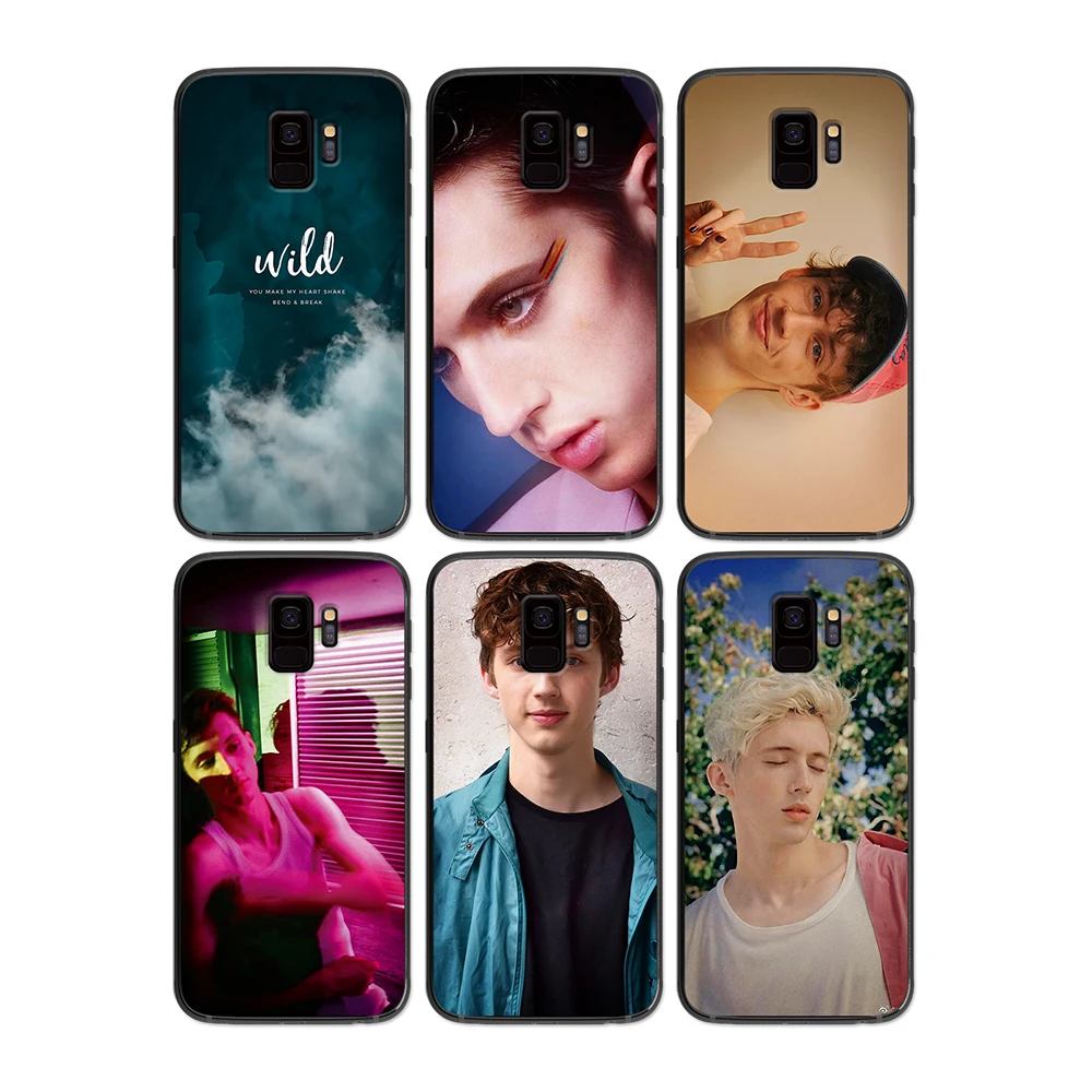 Мягкий чехол для телефона Troye Sivan singer Samsung Galaxy S6 S7 S8 S9 S10e Plus Note 8 9 | Мобильные