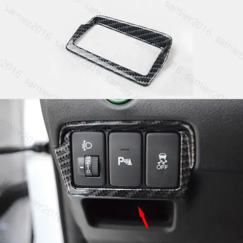 

Цвет углеродного волокна подходит для Honda CRV CR-V 12-2016