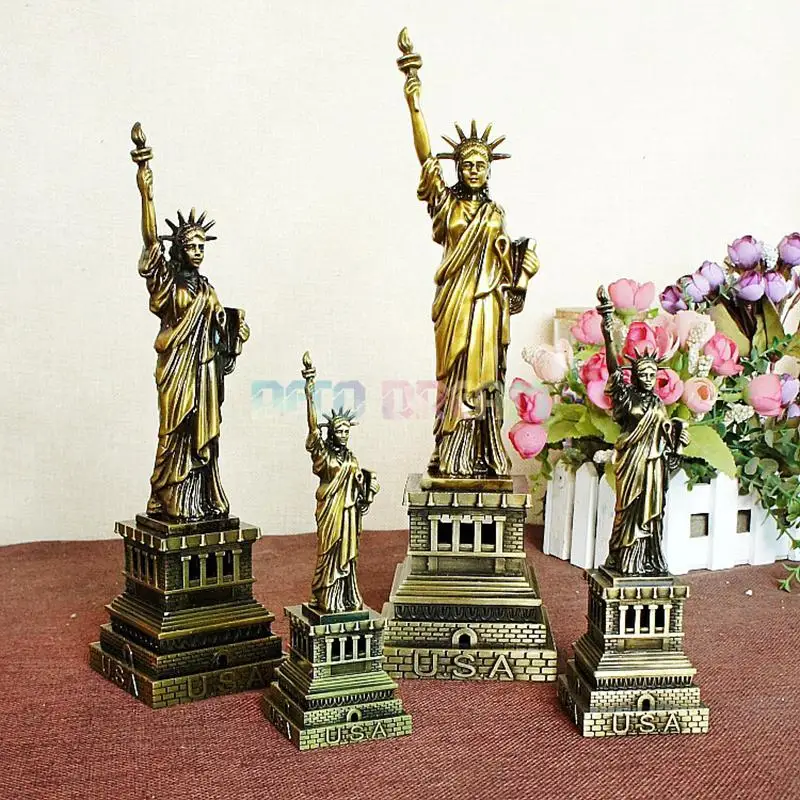 Deco Dream Винтаж дома и металлические украшения для сада статуя свободы Американский современный стиль ремесло как хорошее хобби подарок для семьи