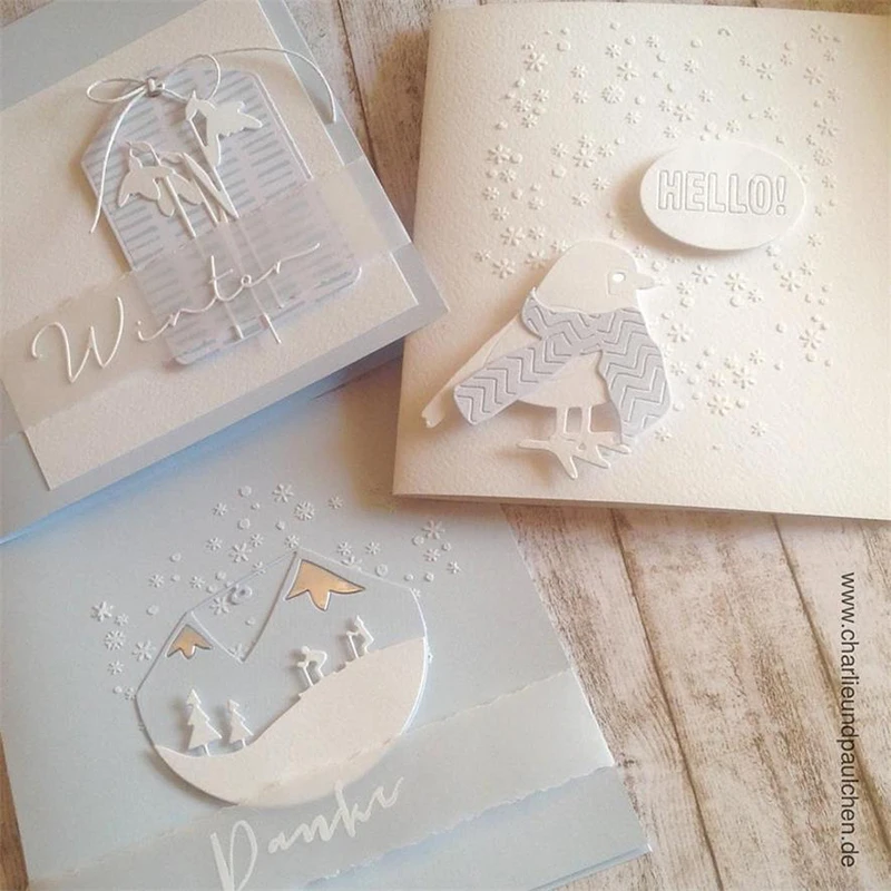 Новое поступление 2019 CH цветочный трафарет металлические Вырубные штампы для