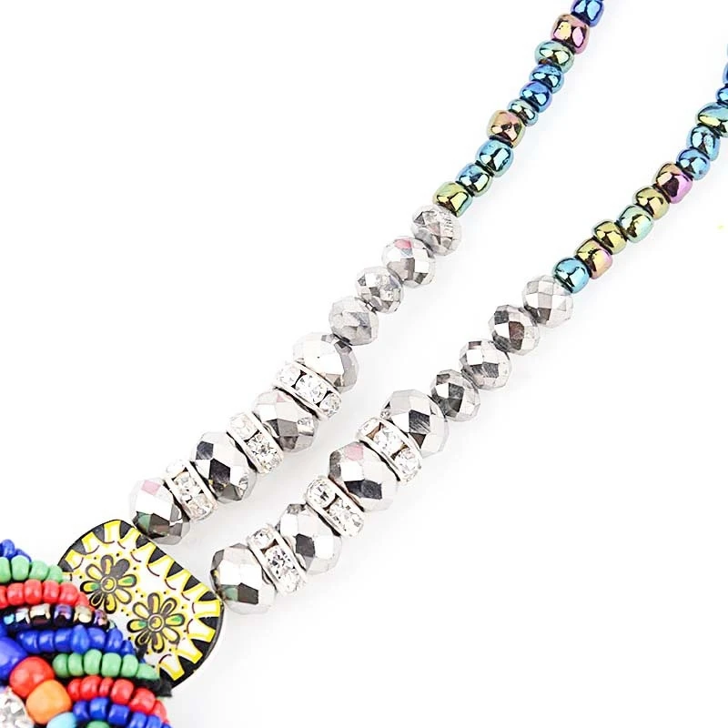 Loveiystar Лидер продаж женские бохо колье Jewelry Аксессуары Новый стиль ретро кулон