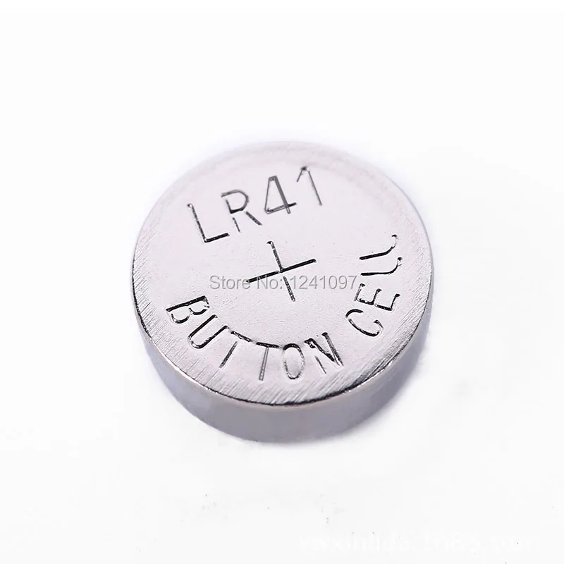400 шт./лот LR41 AG3 SR41W 392 192 GP192A LR736 кнопку Смотреть Батарея ячейки язычок батареи для