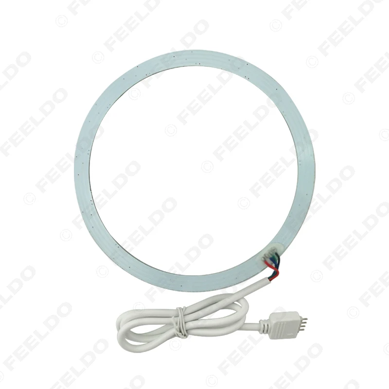FEELDO COLORFUL 5050 RGB LED FLASH ANGEL EYES HALO RINGS For BMW 3 Series E46 (2Doors/ Convertible) 1999-2001 #FD4325 | Автомобили и