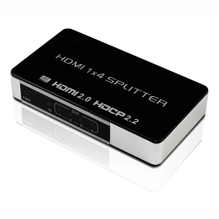 1x4 Порты и разъёмы HDMI 2 0 Splitter BOX-HDCP v2.2 (1 вход 4 выхода) -активный