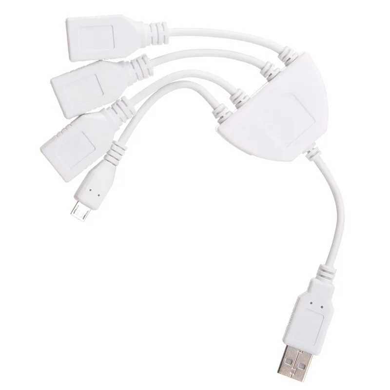 Многофункциональный адаптер-Разветвитель USB 2 0 аксессуары для компьютера с