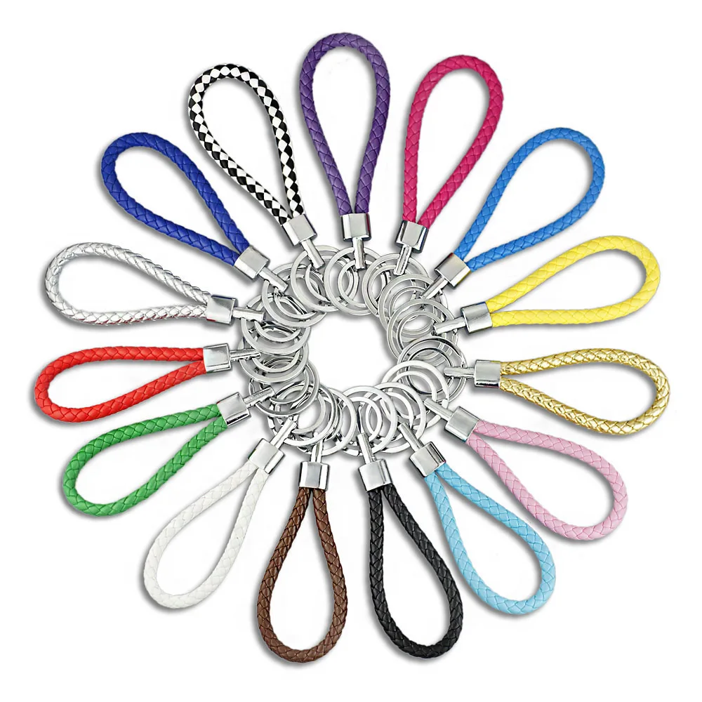 Dormon из искусственной кожи плетеная веревка двойные кольца фотодержатель