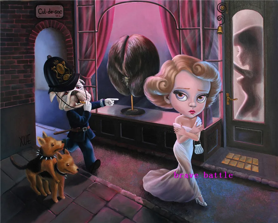 Mark Ryden детский необычный холст для живописи Тёмный мир гостиная спальня домашний