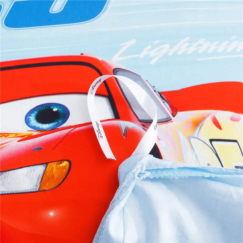 Комплект постельного белья Lightning McQueen с машинками комплект 3d пододеяльник
