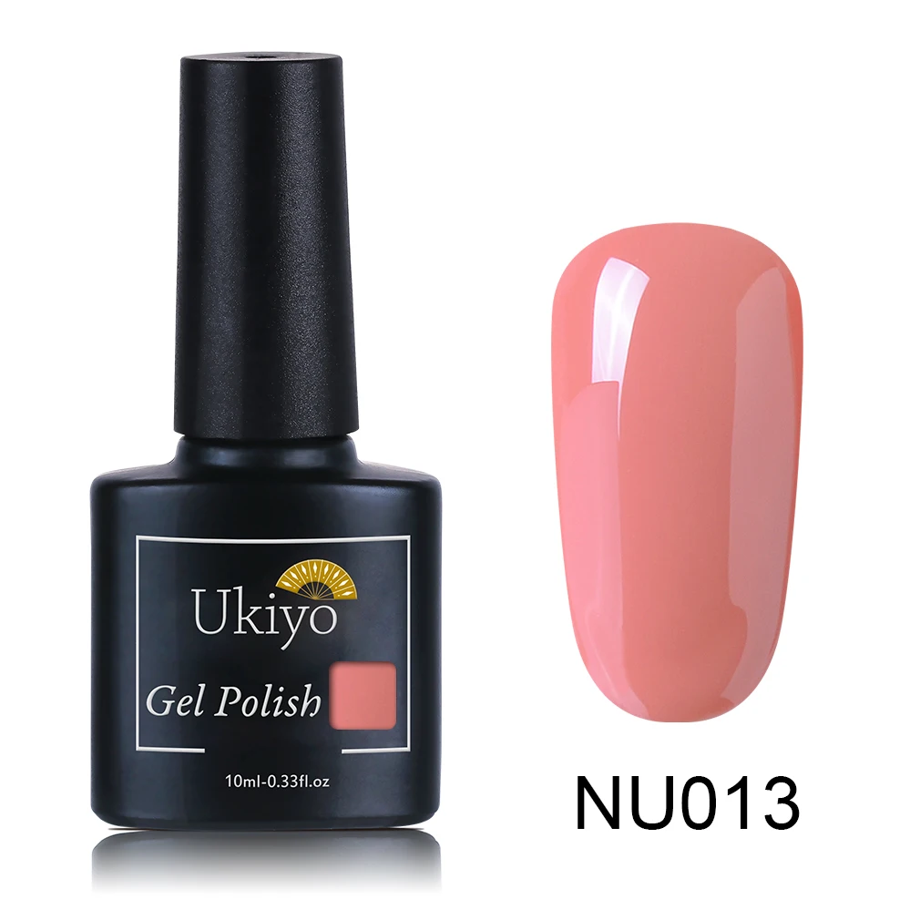 UY-NU013-10ML Ukiyo 10 мл телесный цвет серии УФ-гель для ногтей Отмачивание Полупостоянный лак для ногтей Nagellak гель лак Лаки - Цвет: UY-NU013-10ML