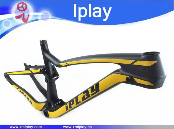 2019 новый дизайн IPLAY 29 полный подвесной каркас из углеродного волокна 650B mtb Рама
