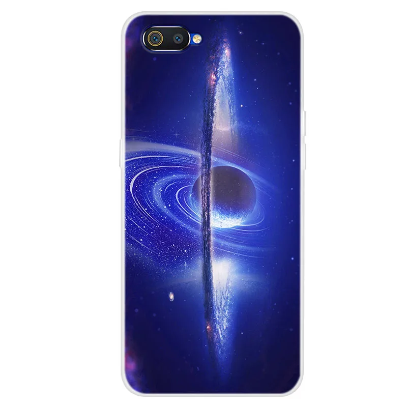 Силиконовый чехол Realme C2 для OPPO Realme C2, мягкая художественная задняя крышка с принтом для OPPO Realme C2 C 2 RealmeC2, Прозрачный бампер, чехол для телефона
