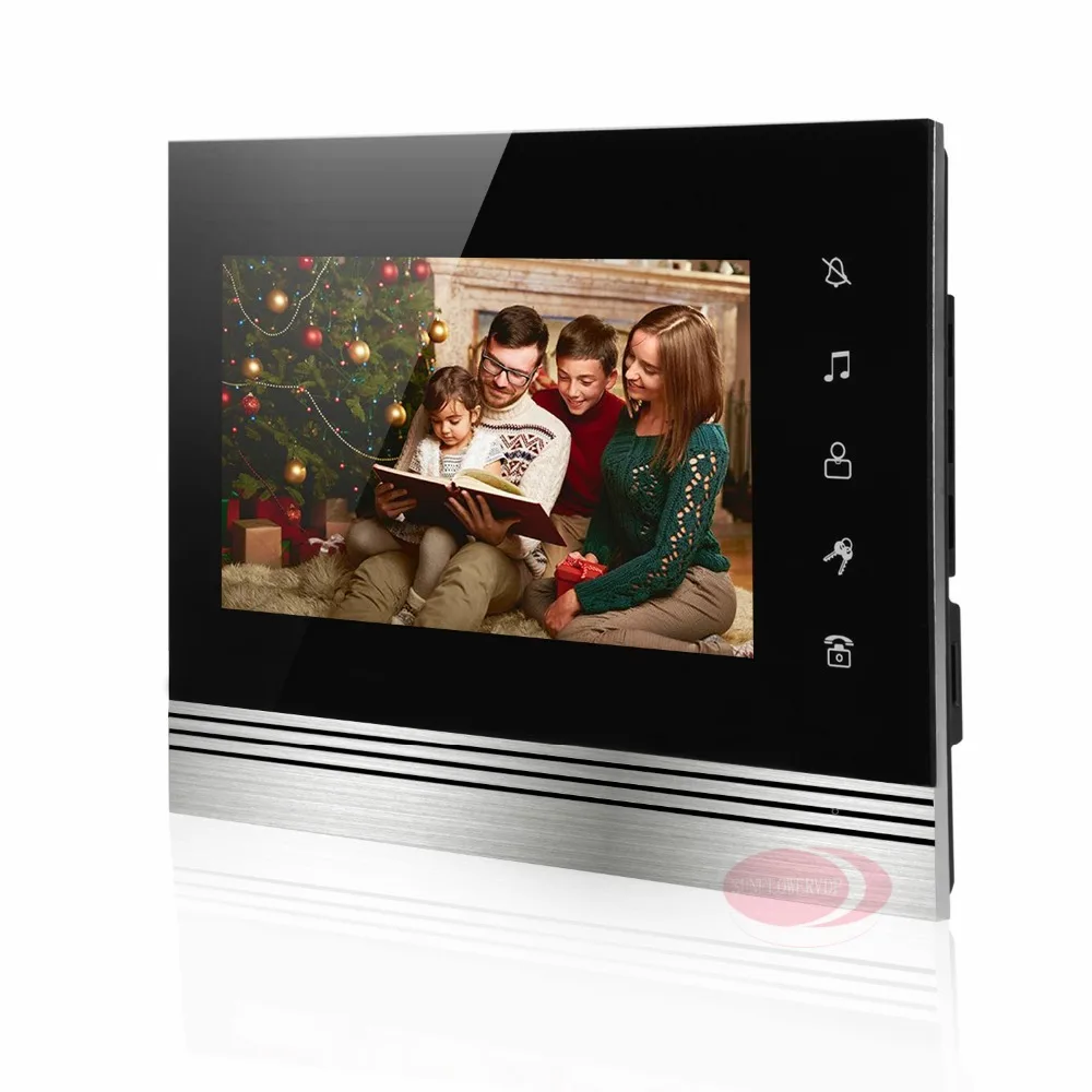 Проводной видео телефон двери новый 7 дюймов цветной TFT ЖК монитор экран домофон