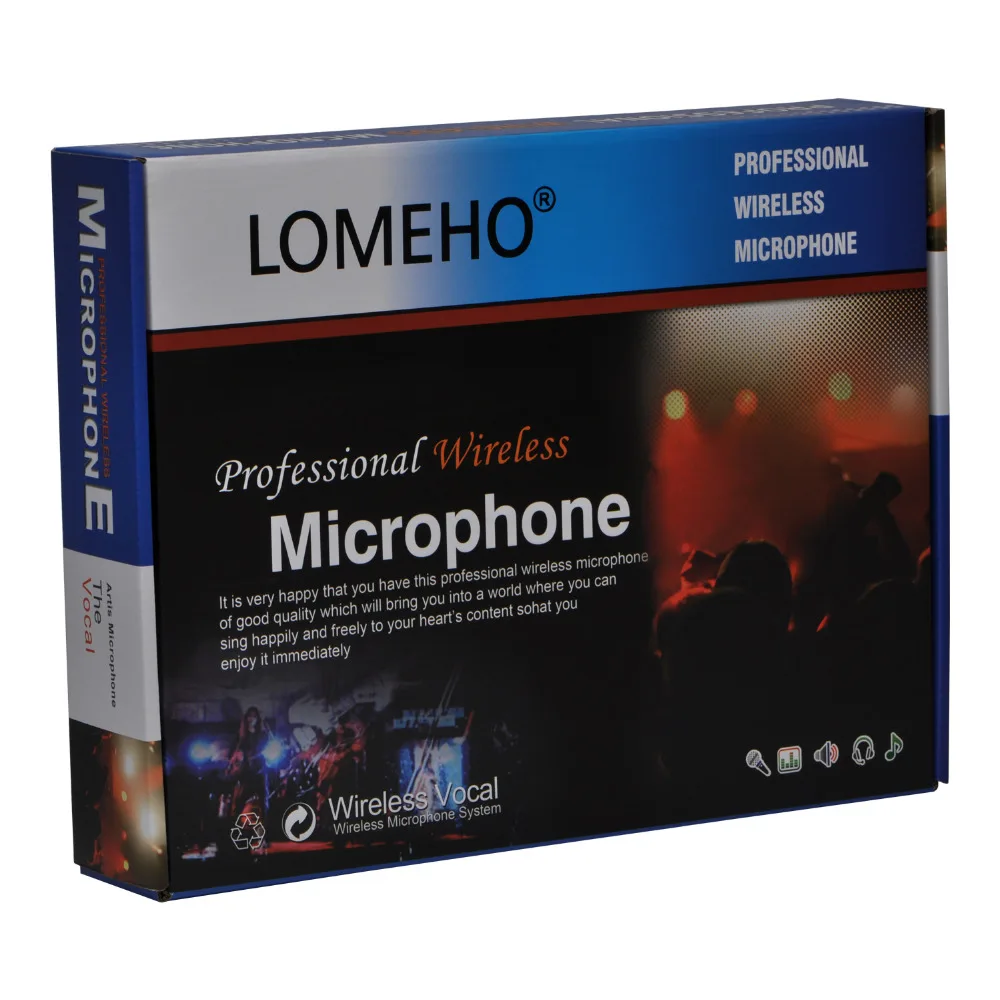 Lomeho LO V52 2 Way VHF металлический портативный передатчик динамический канальный