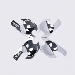 FUNDUOO для Nissan Navara Frontier D40 4 двери 2005-2013 Новый хромированный боковой дверной ручки крышка чаши отделка Наклейка Автомобильные аксессуары